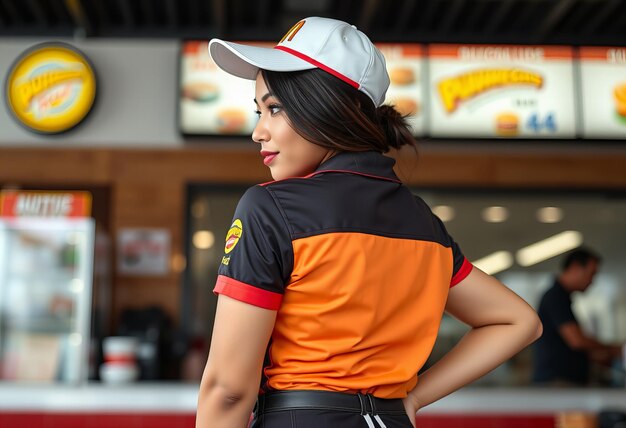 mulher-vestindo-um-uniforme-de-trabalhadores-de-fast-food_1164292-4424